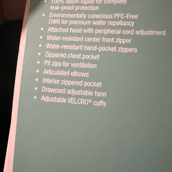 Marmot EVOdry Torreys rain jacket size L - NWT - Picture 8 of 8